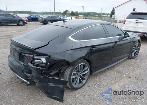 2019 Audi S5 3.0T Premium из США, поврежденный, VIN WAUA4CF54KA077672